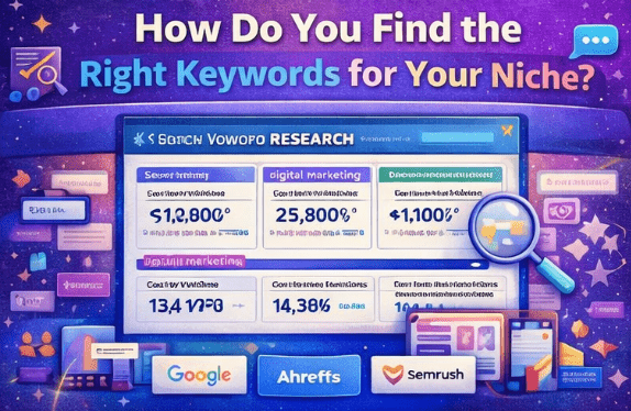 how do you find the right keywords for your niche?